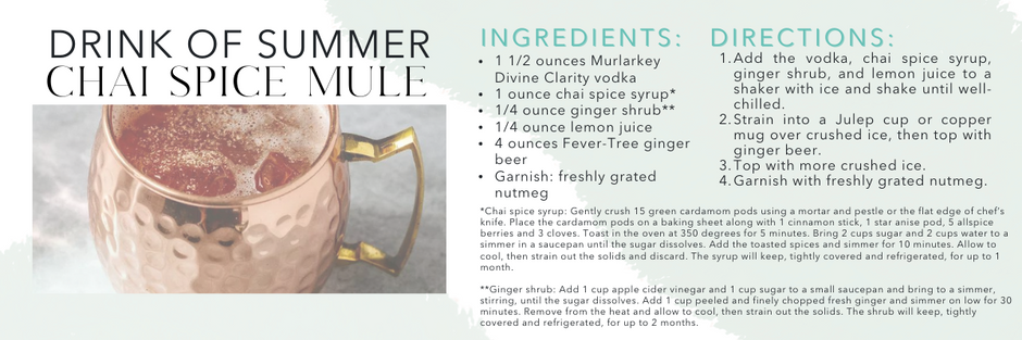 Drink of the Season: September