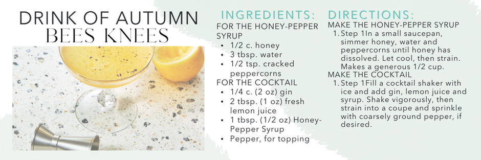 Drink of the Season: Bee Knees