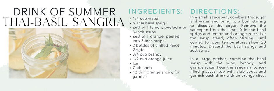 Drink of the Season: August